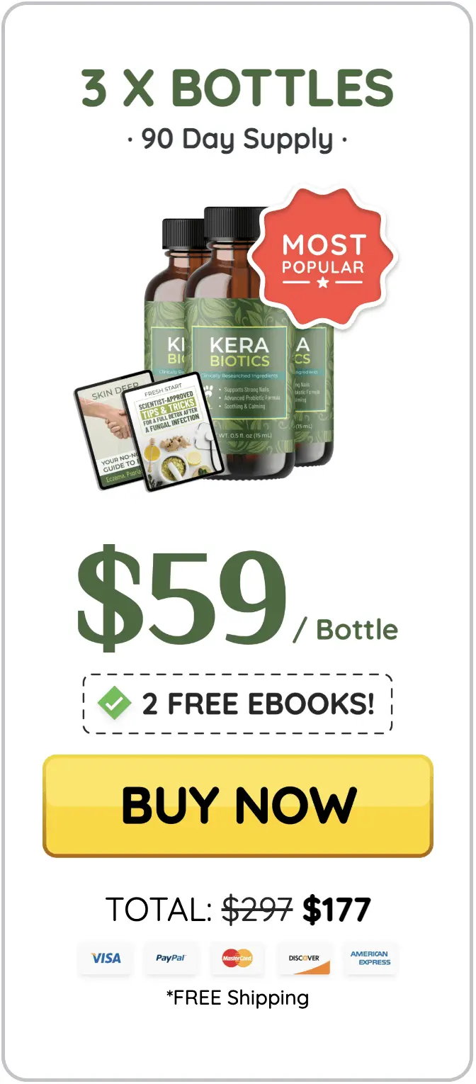 KeraBiotics 3 Bottles